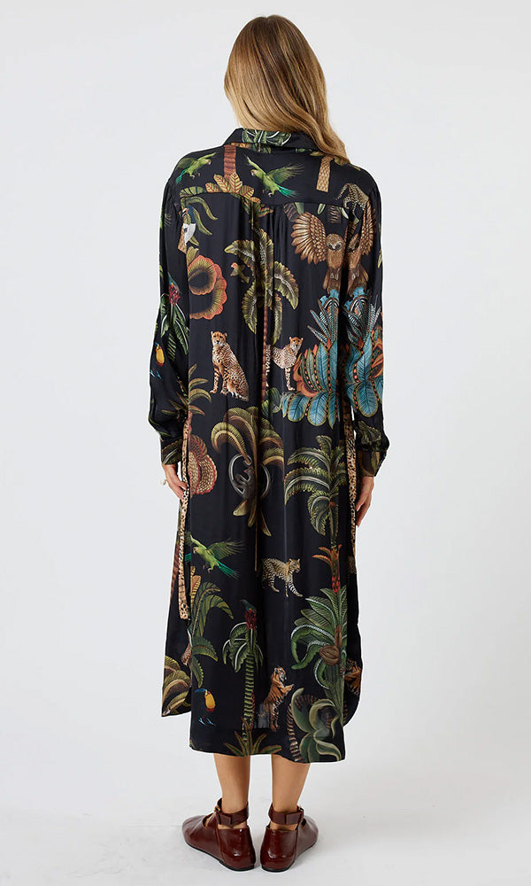 CHEETA- Maxi Shirtmaker