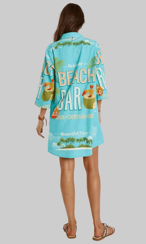 PALACIO- Print Shirtdress