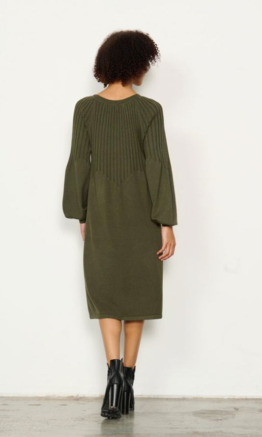 RIBBAS- Ribbed Midi