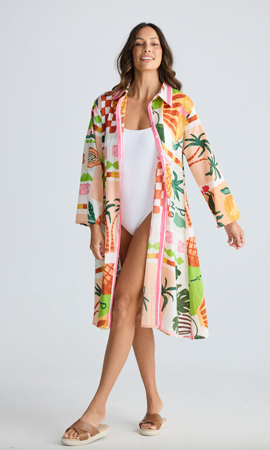 STELLA- Fiesco Shirtdress