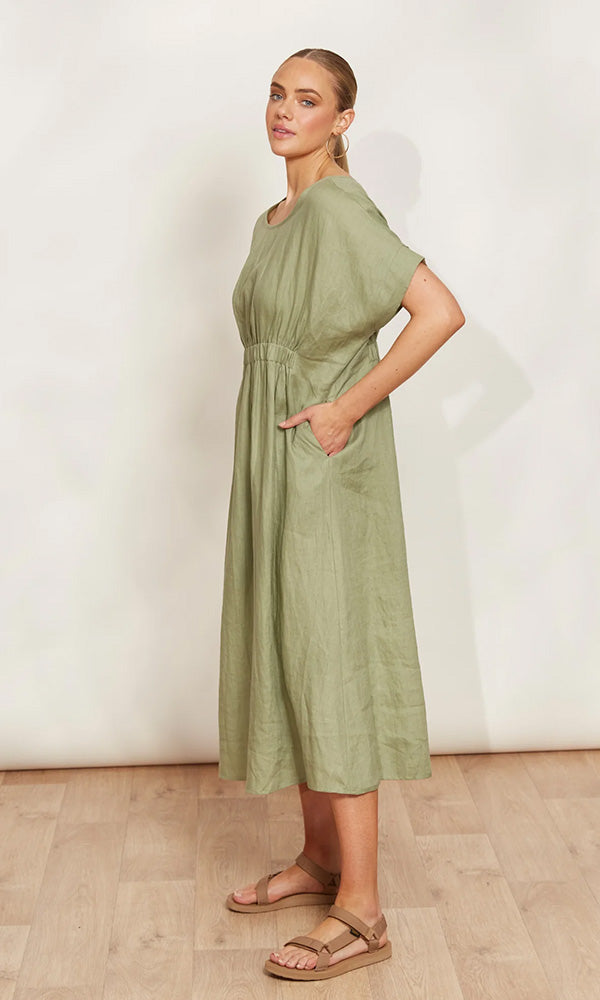 BONJOUR- Linen Dress
