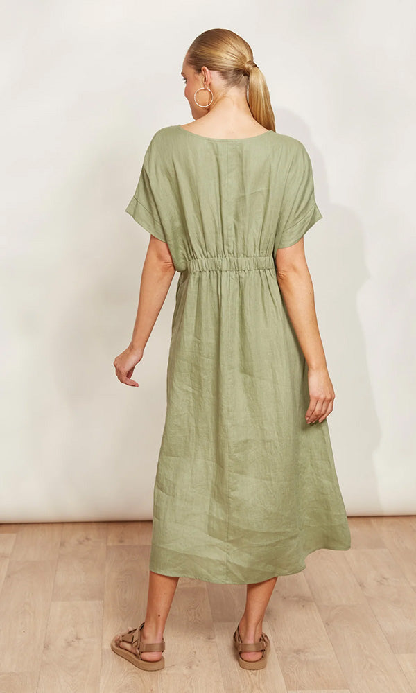 BONJOUR- Linen Dress