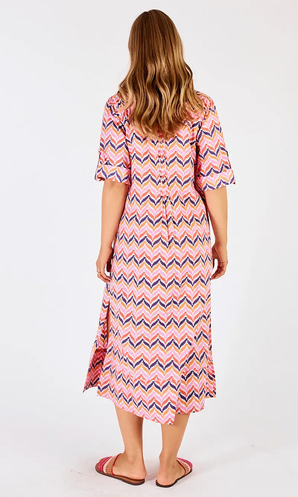AVEDA- Chevron Midi