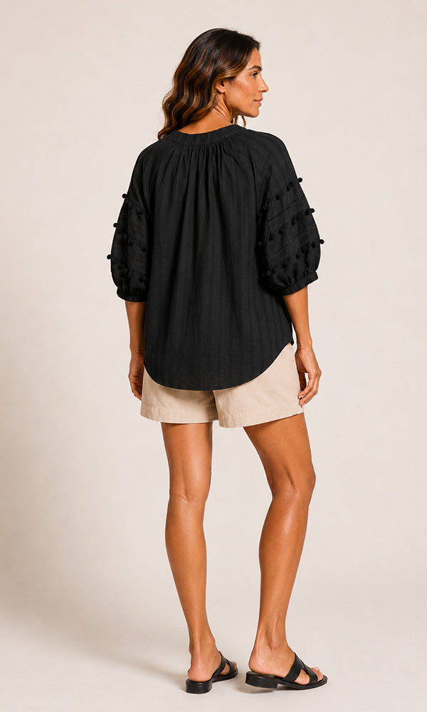 BONDI- Peasant top