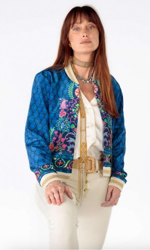 CAMILLA- Printed Bomber