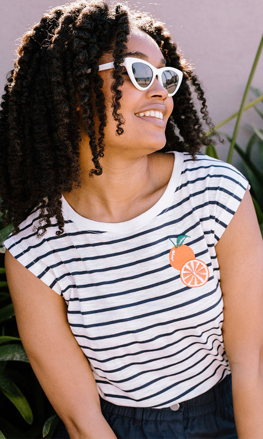 CHRISSY- Relaxed Tank Tee