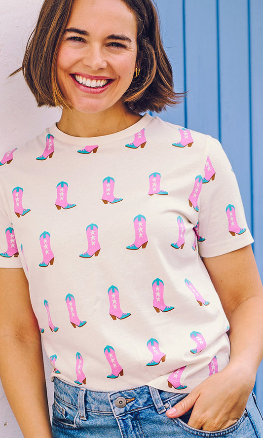 COWGIRL- Organic Cotton Tee