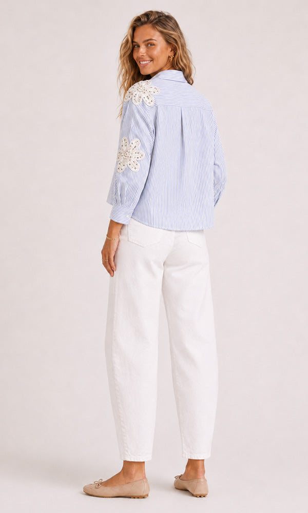DAISY- Embellished Shirt