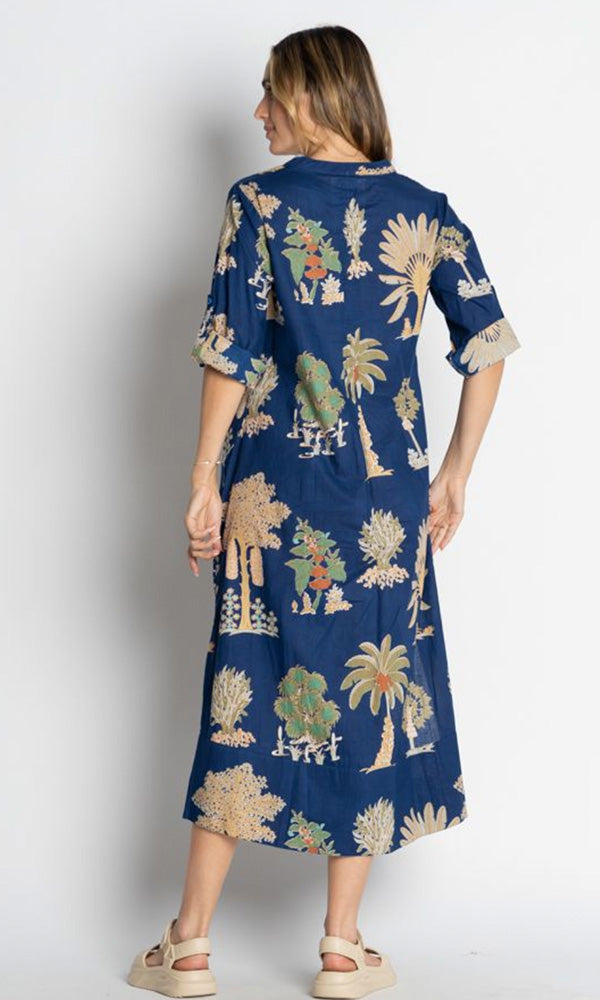 AMRITA- Printed Midi