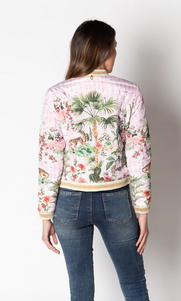 Nouveau- Printed Bomber