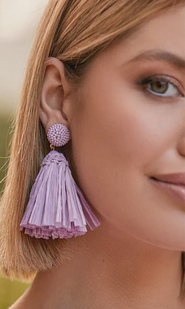 LILA- Tassel Earrings
