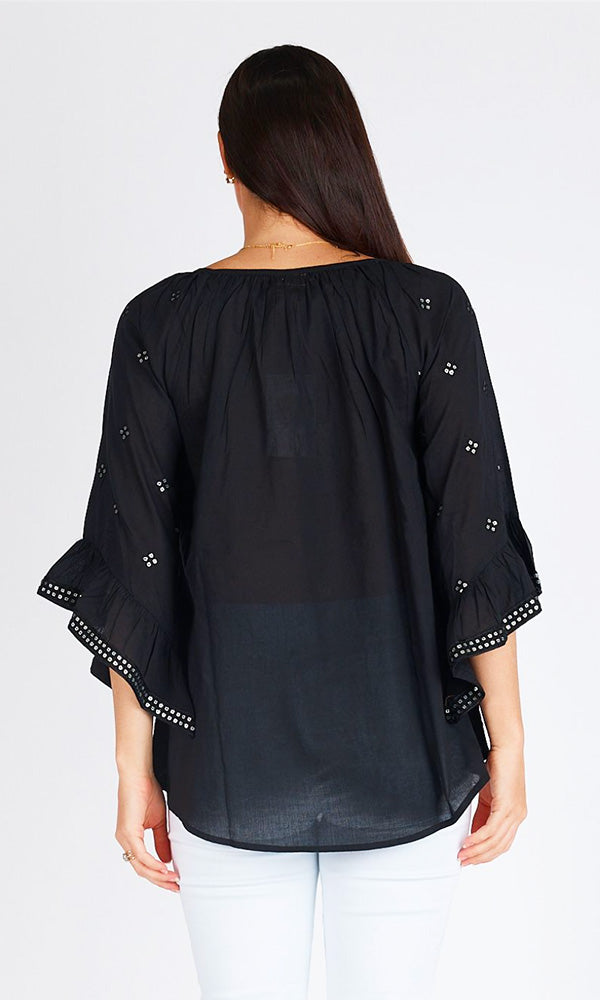 MADELENE- Embellished Top