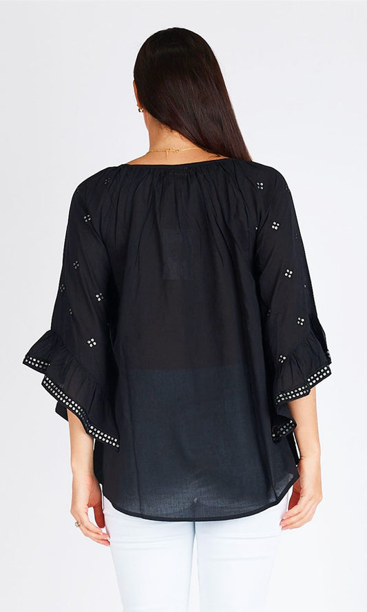 MADELENE- Embellished Top