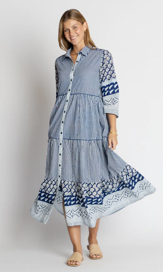 MISSI- Block Print Midi