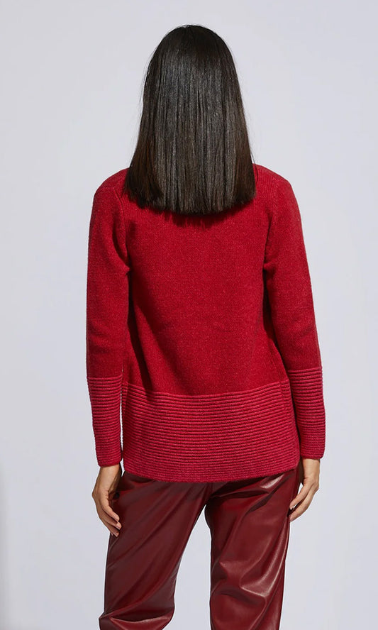 PEA- Plaited Cardi