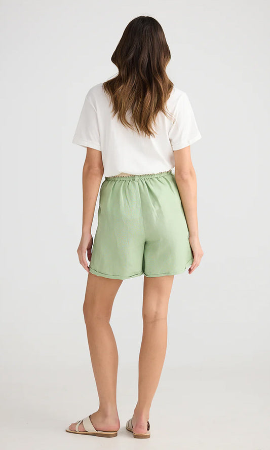 POSI- Linen Blend Shorts