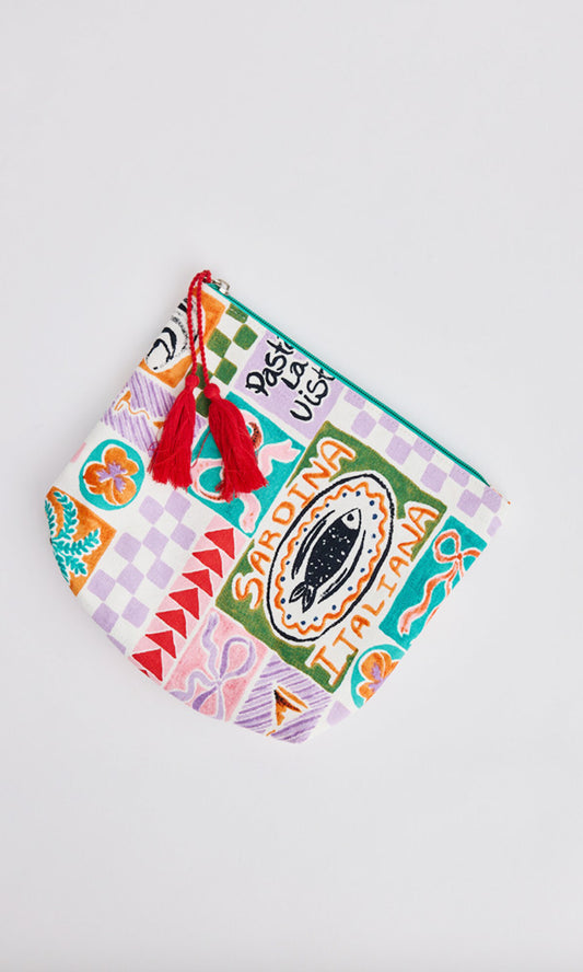 STELLA POUCH- Sardenia Print
