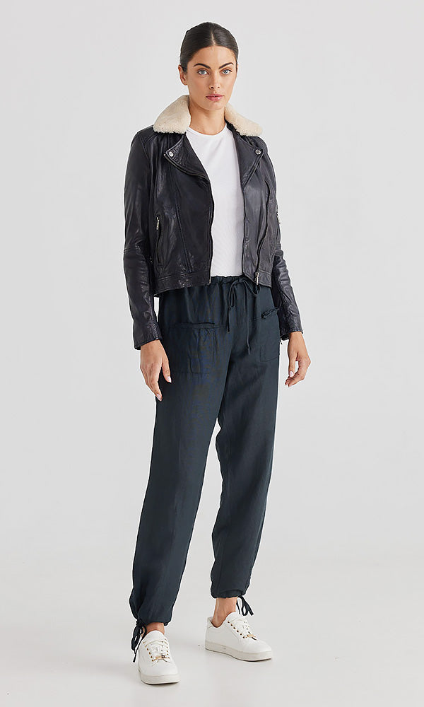 ROSETTA- Leather Jacket
