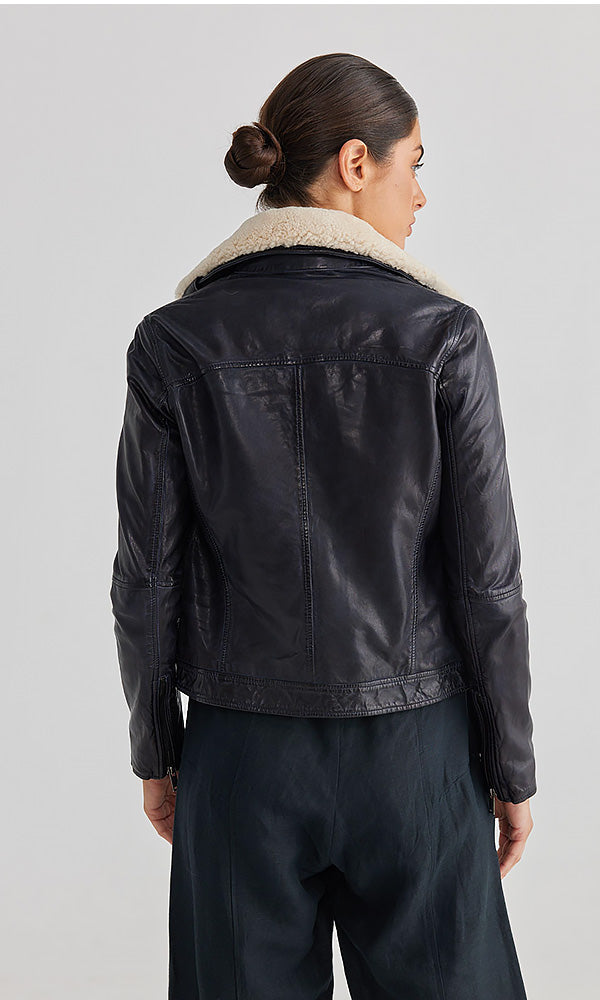 ROSETTA- Leather Jacket