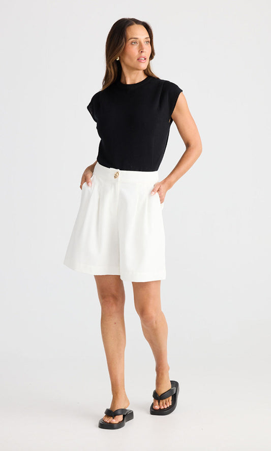 ORIGAMI- Pleated Short