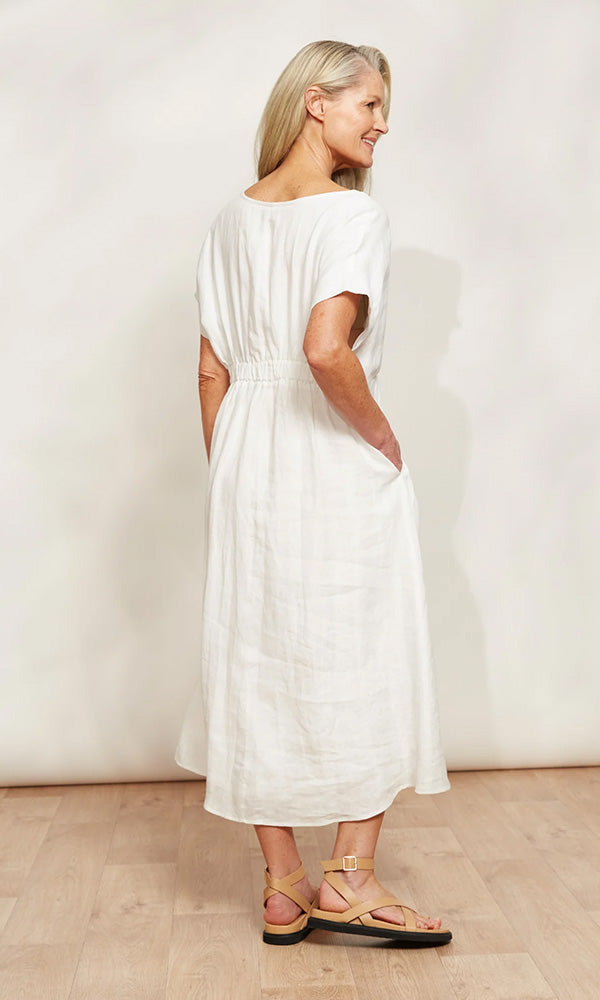 BONJOUR- Linen Dress
