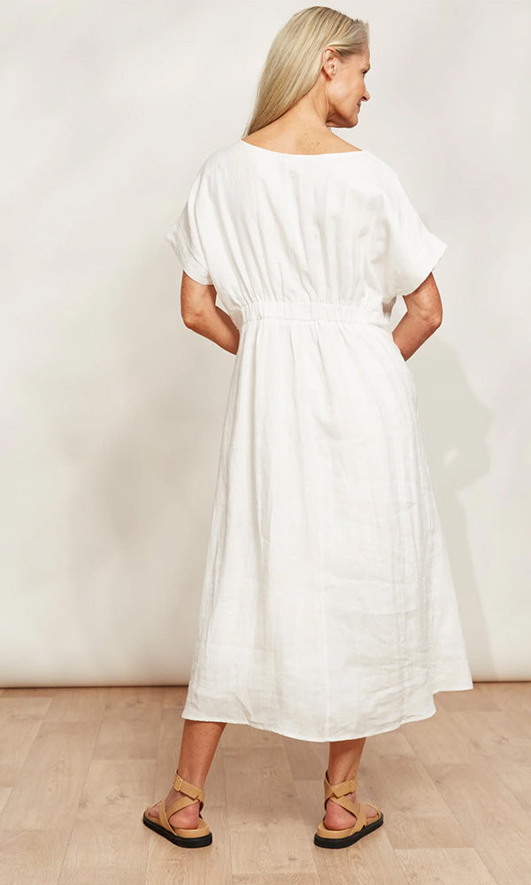 BONJOUR- Linen Dress