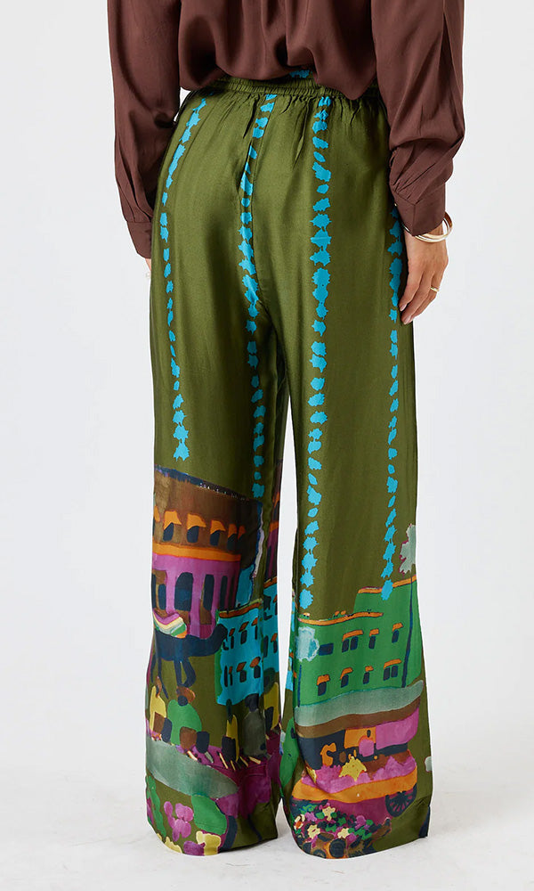 SURREY-Printed Pants