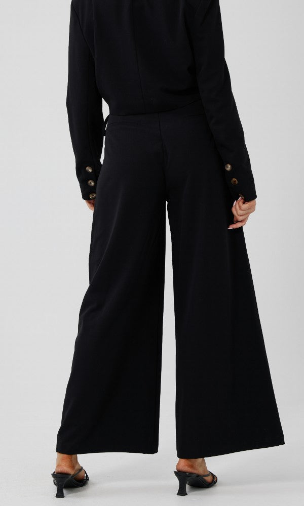 HUSTLER- Side Tie Palazzo