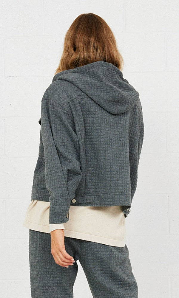 VARSY- Quilted Hoodie