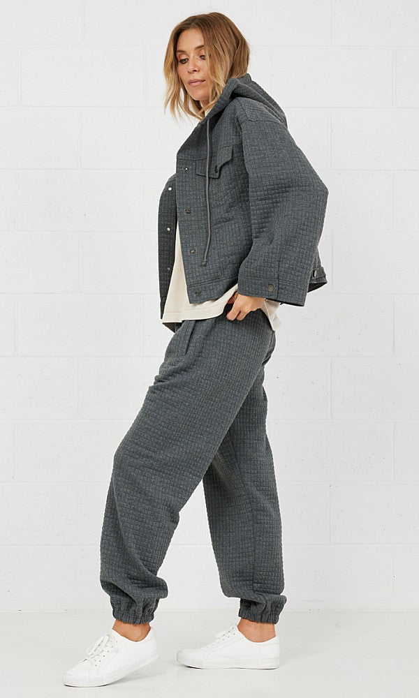 VARSY- Quilted Hoodie