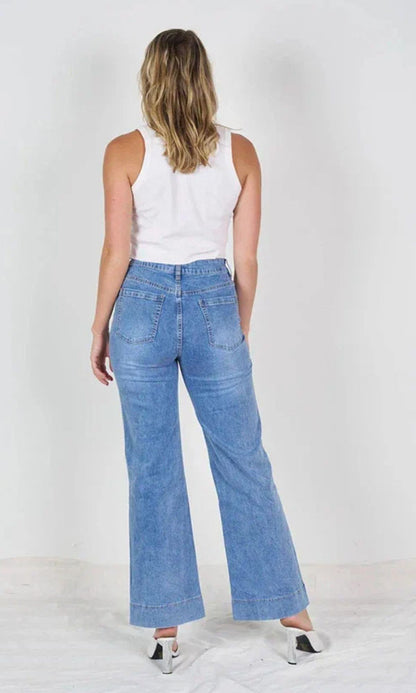 PORTLAND- High waist W/Leg