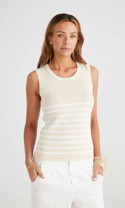 YAMBA- Stripe Tank