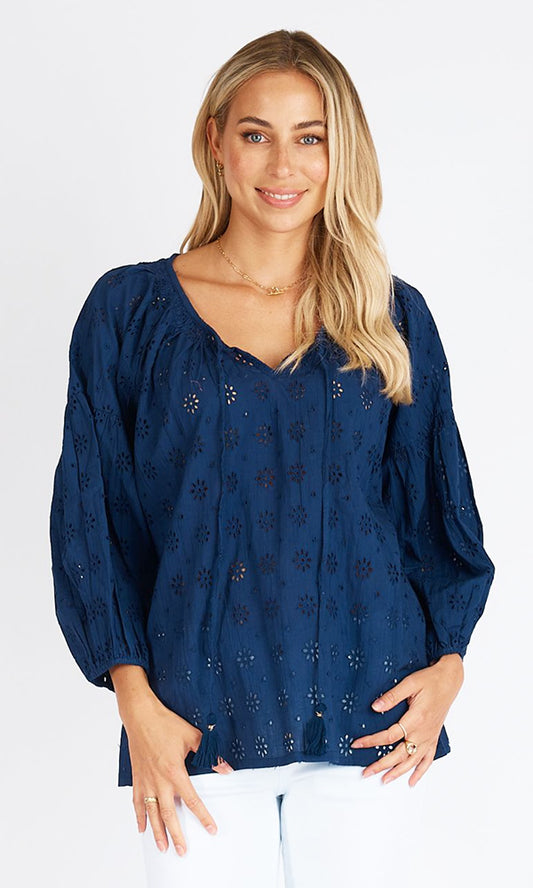 ARLIE- Embroidered Shirt