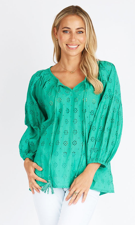 ARLIE- Embroidered Shirt