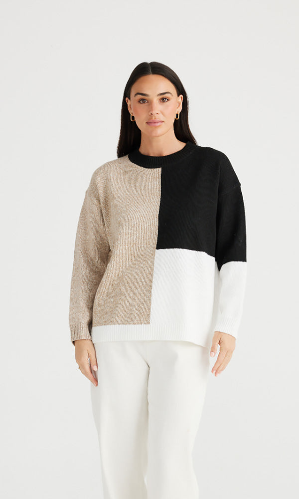 ARMONY- Block Knit