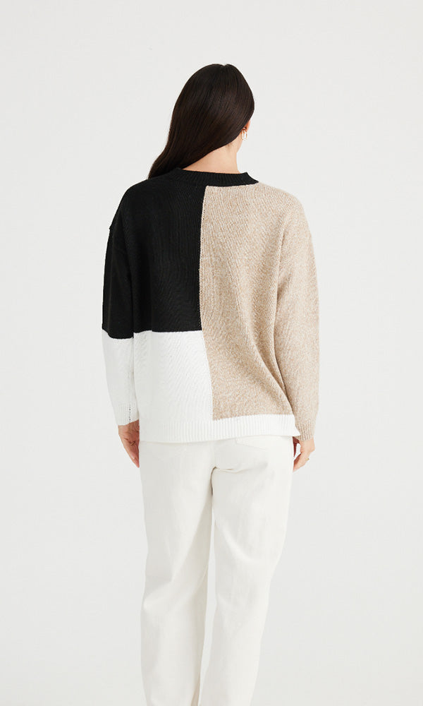 ARMONY- Block Knit