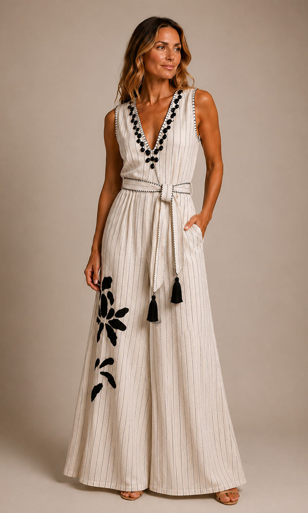 ARIZONA- Stripe Jumpsuit