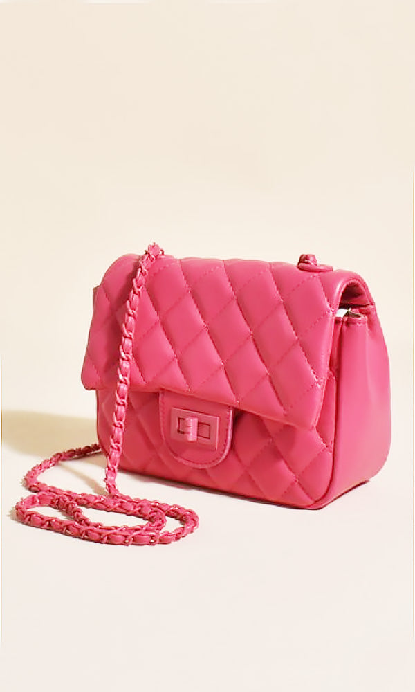 JUNE- Quilted Cross body bag