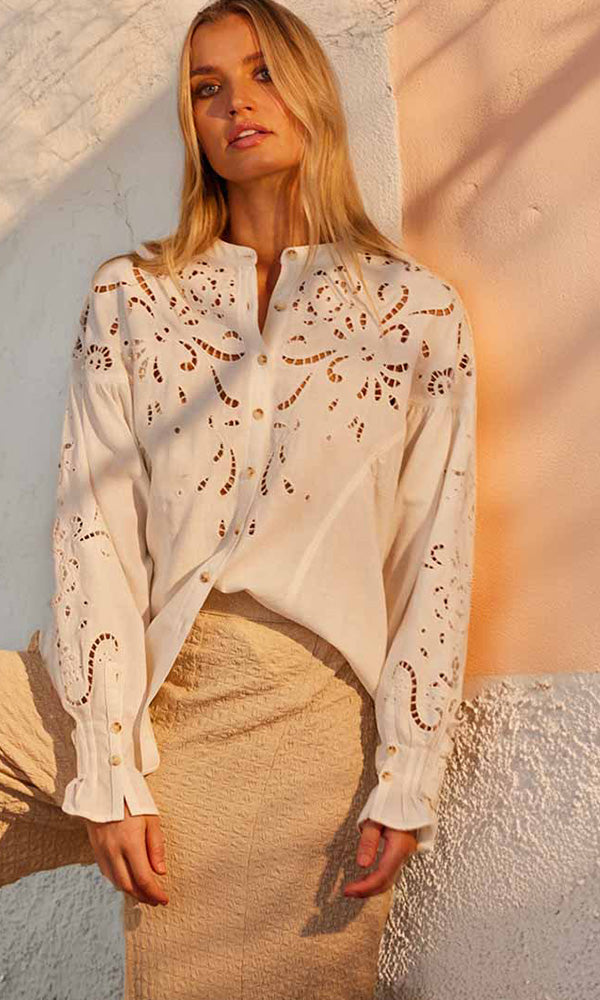 BAL- Embroidered Shirt