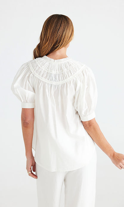 BISTRO- Ruffled Shirt