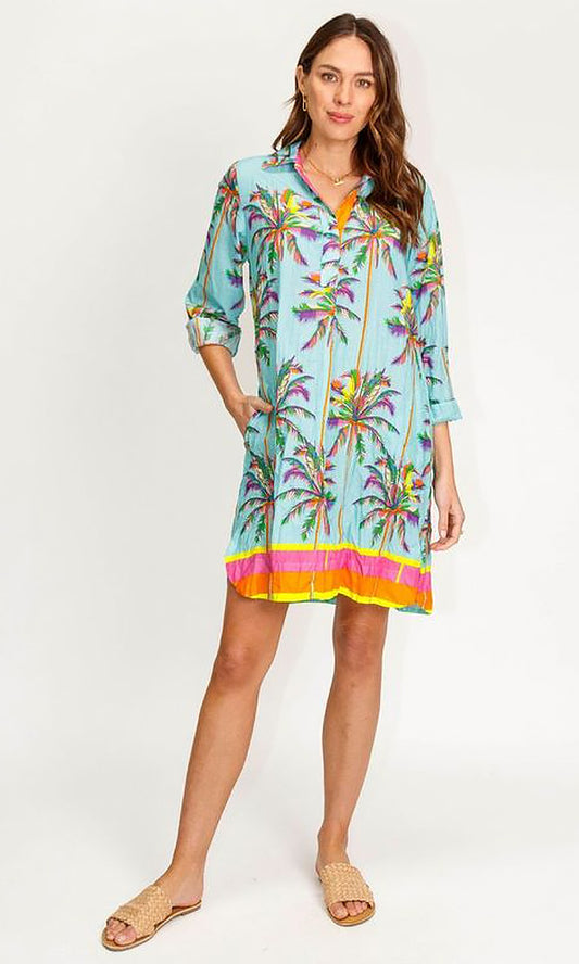 LEIGH- Beach Shirtdress