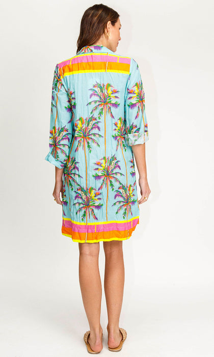 LEIGH- Beach Shirred Dress