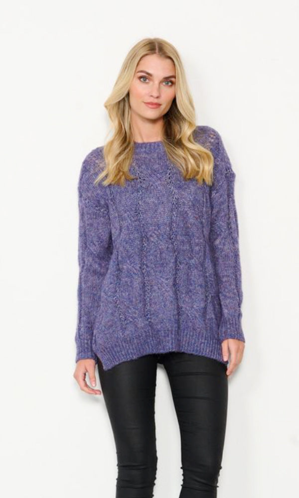 CAB- Cable Knit Jumper