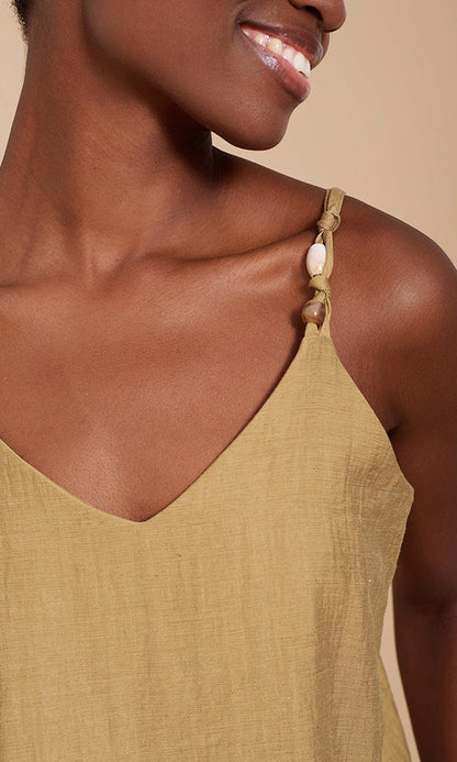 BLOSSOM- Beaded Cami Top