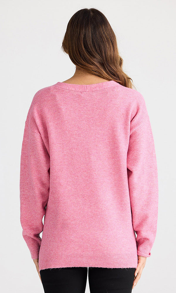 BRITNEY- V-Neck Ultra Cardi