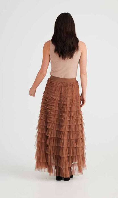 CARRIE- Tulle Maxi Skirt