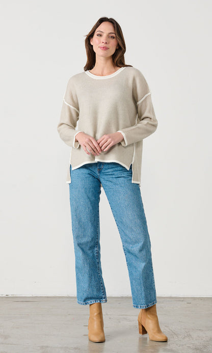 SPLIT- Contrast Jumper