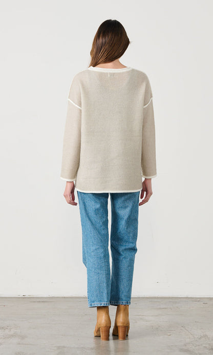 SPLIT- Contrast Jumper