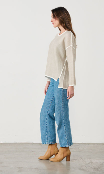 SPLIT- Contrast Jumper