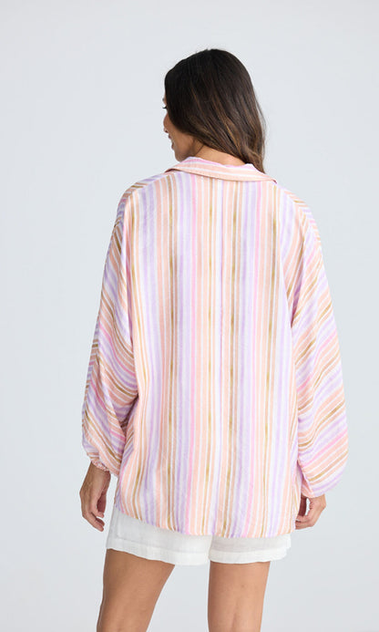 CLIFF-Stripe Shirt